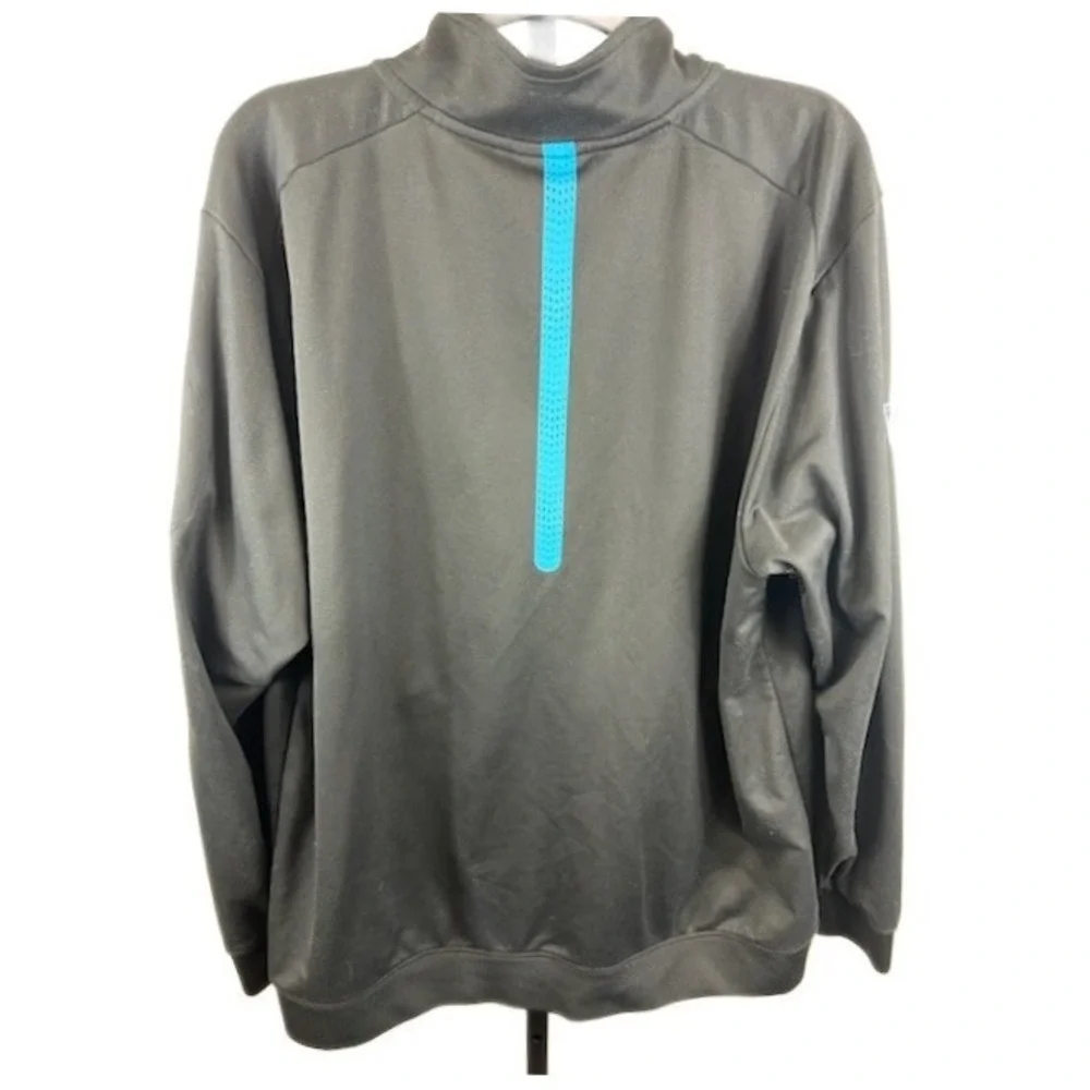 Nike NFL Carolina‎ Panthers Jacket Full Zip Black Mens Size Large